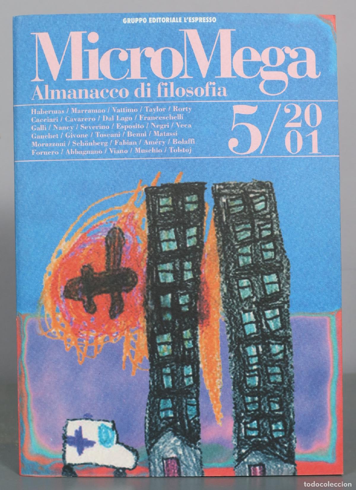 Libros de segunda mano: MicroMega - Almanacco di filosofia - Gruppo Editoriale L'Espresso. 5/2001