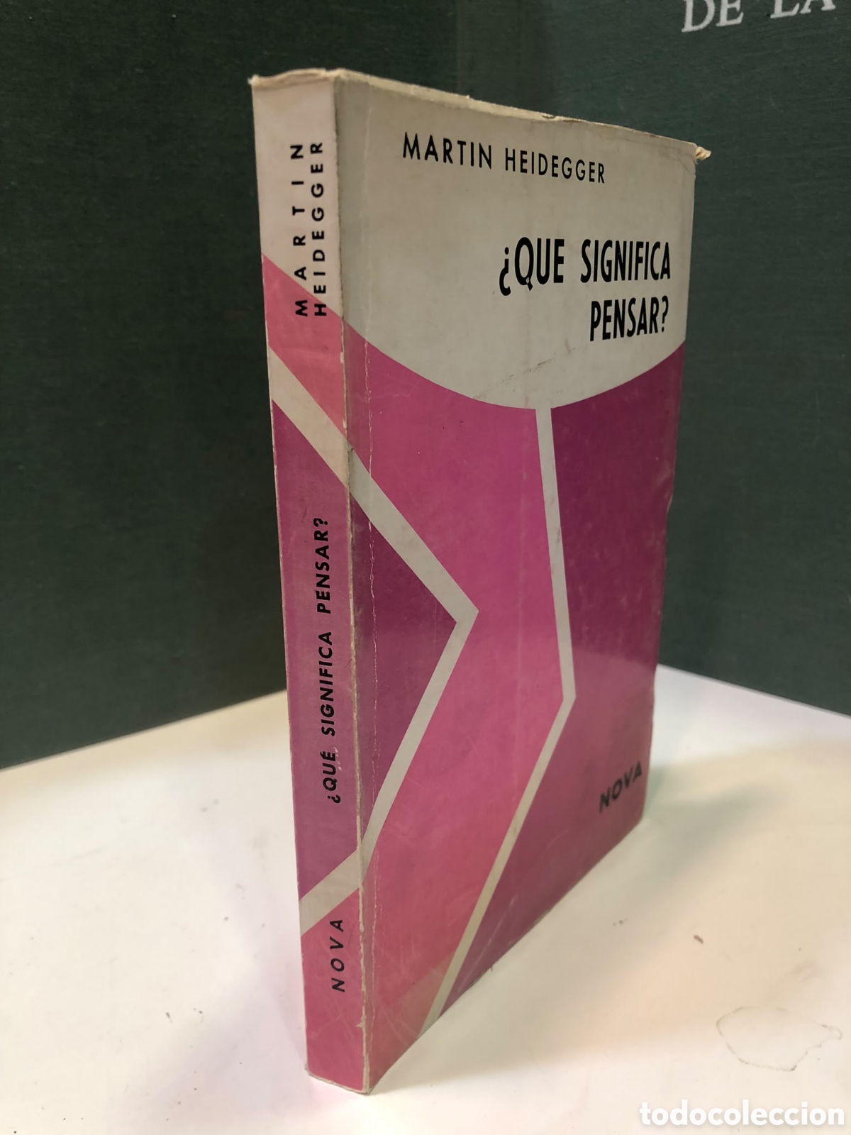 Second hand books: &iquest;Qu&eacute; significa pensar? - Martin Heidegger