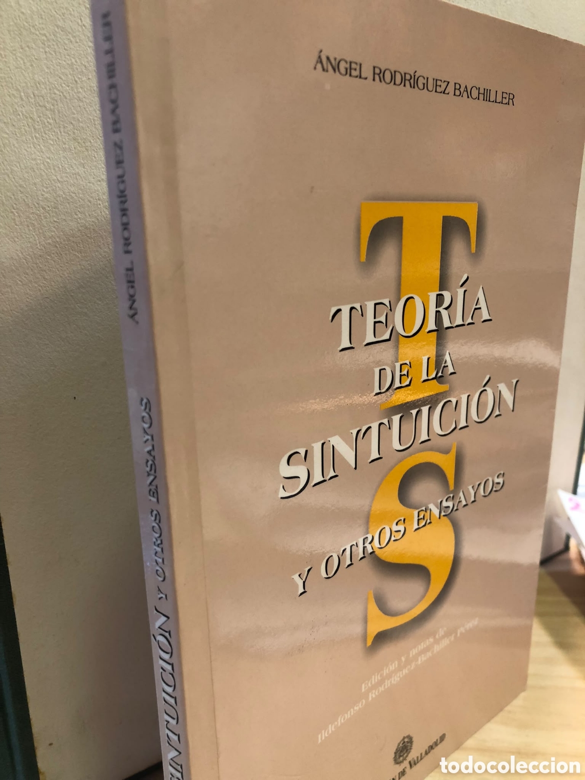 Libros de segunda mano: Teoria de la sintuici&oacute;n y otros ensayos - &Aacute;ngel Rodr&iacute;guez Bachiller