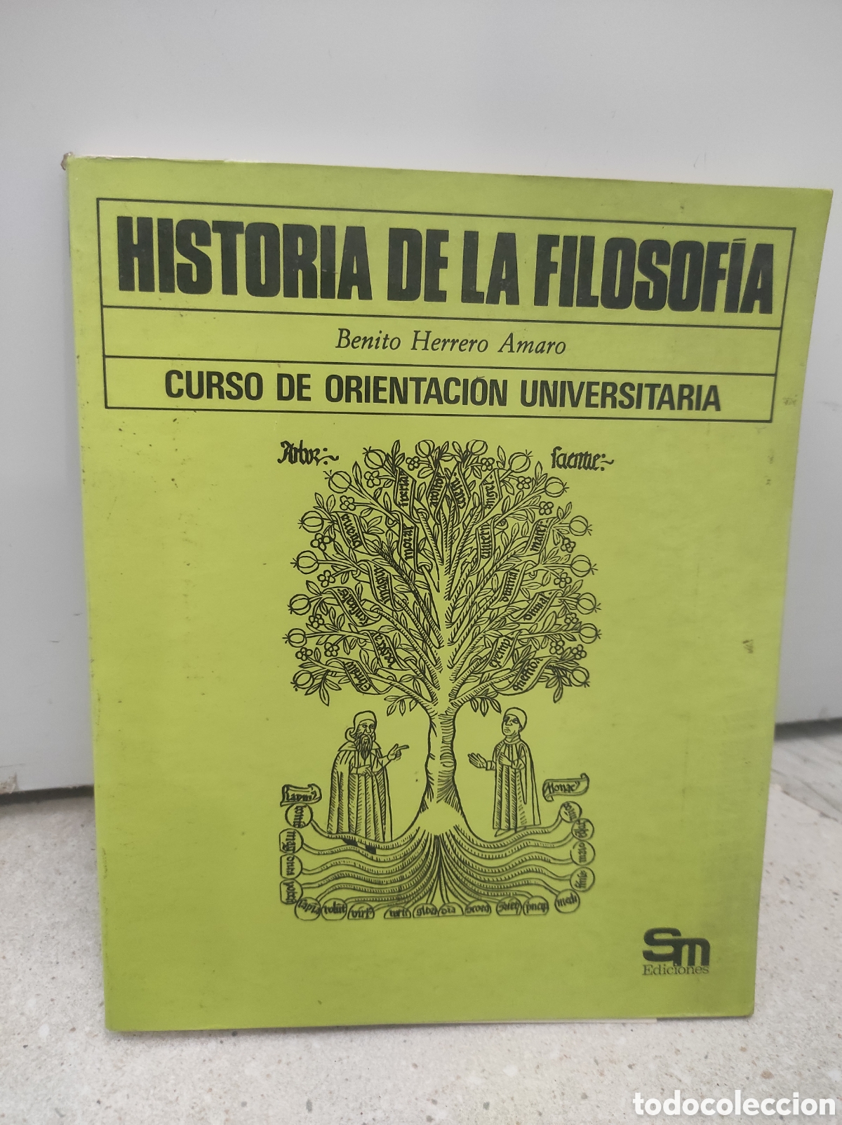 Libros de segunda mano: Historia de la filosof&iacute;a - Benito Herrero Amaro. Curso de Orientaci&oacute;n Universitaria Ediciones S.M