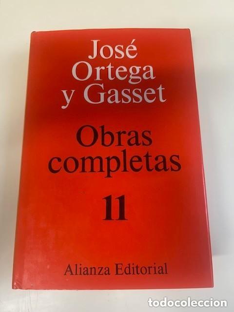 Libros de segunda mano: Obras completas 11 -Ortega y Gasset-