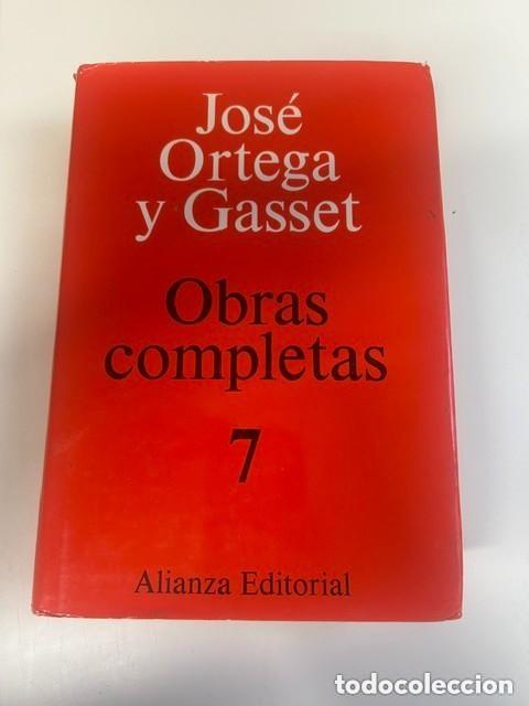 Libros de segunda mano: Obras completas 7 -Ortega y Gasset- - Foto 1