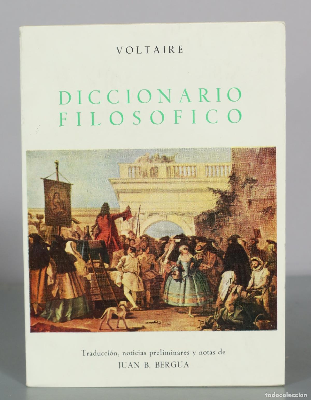 Libros de segunda mano: Diccionario Filosofico - Voltaire