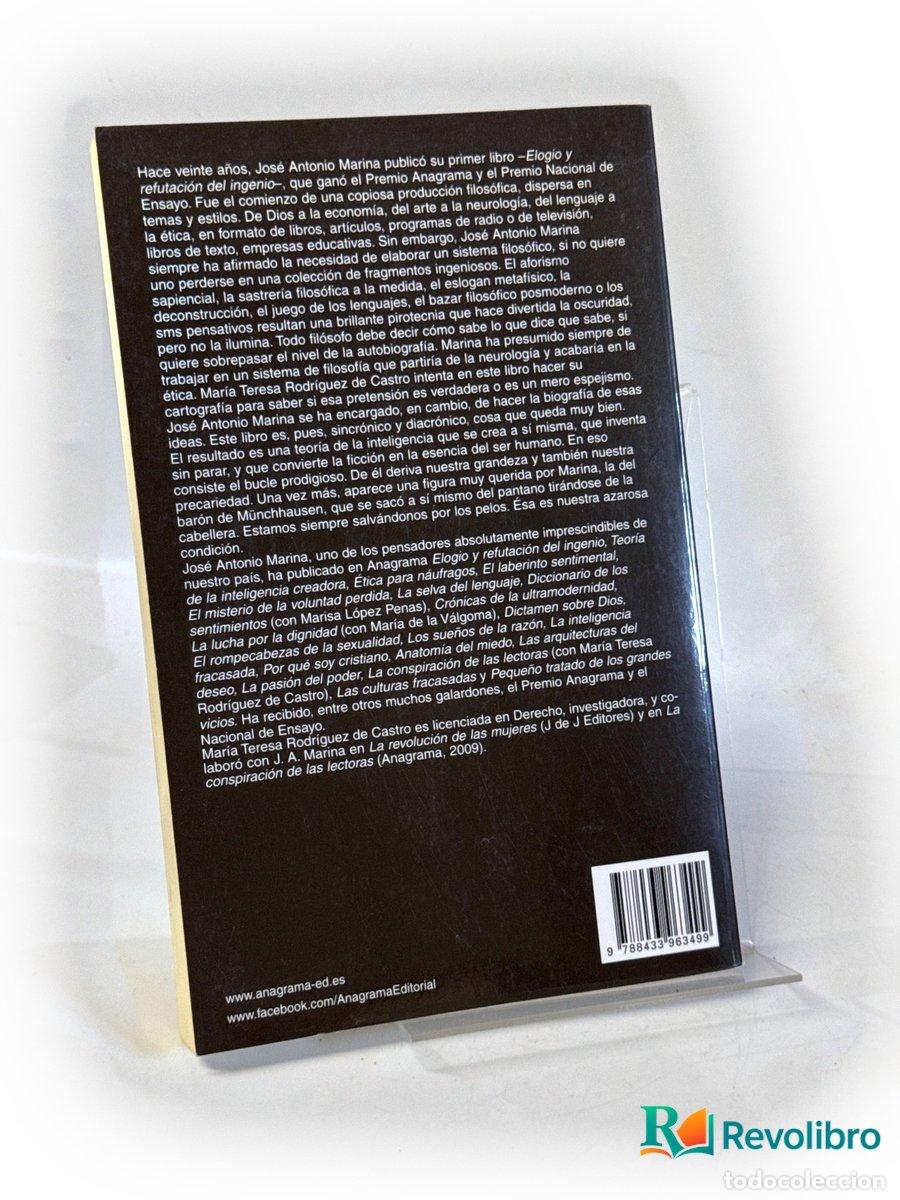 Libros de segunda mano: El bucle prodigioso - Jos&eacute; Antonio Marina - Foto 2