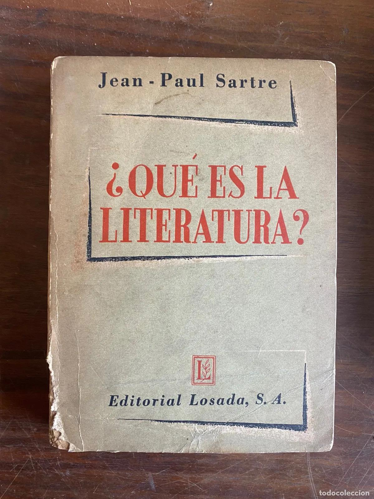 Second hand books: Jean-Paul Sartre - QUe ES LA LITERATURA?