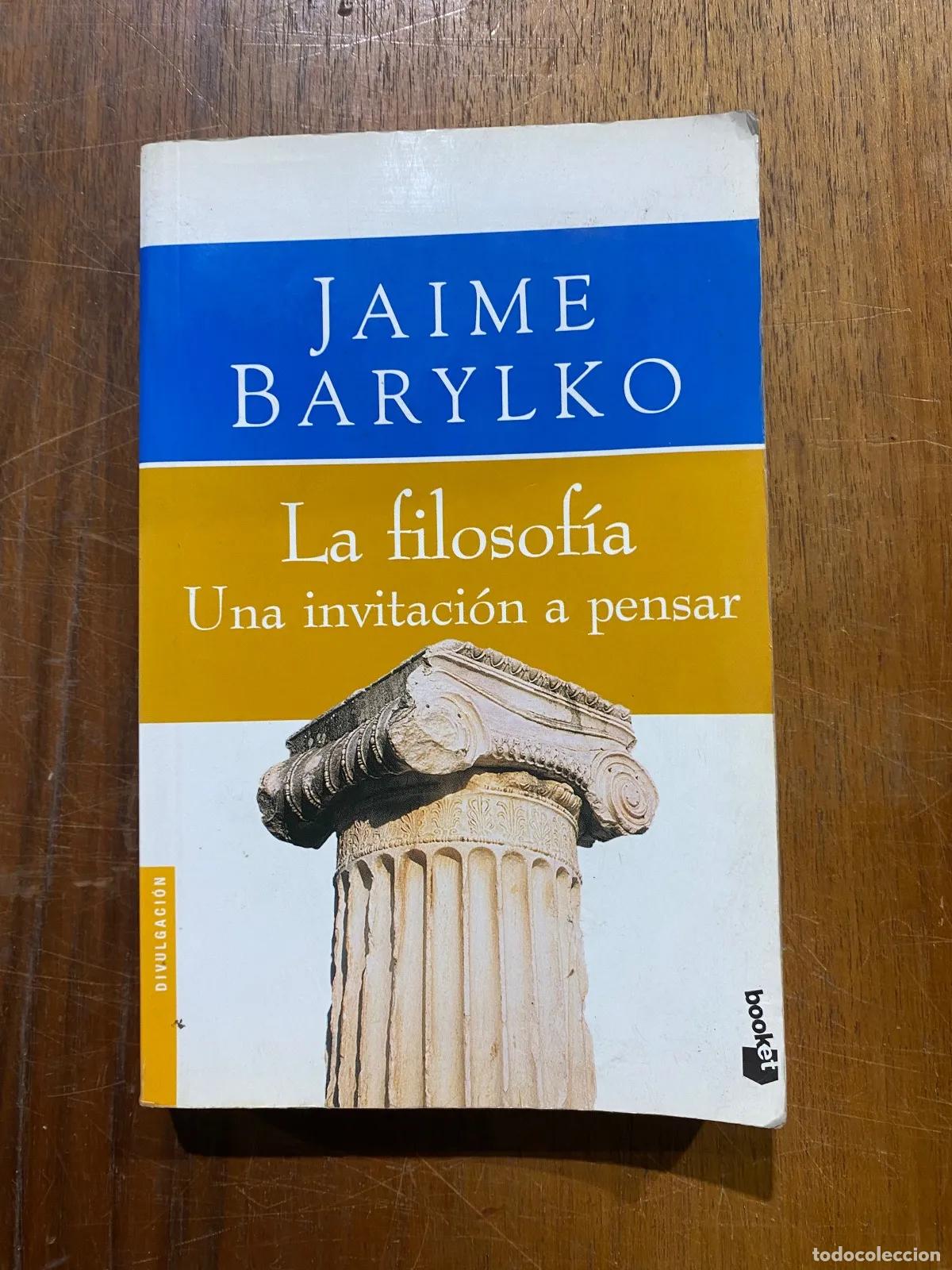 Livros em segunda m&atilde;o: Jaime Barylko - La filosofia