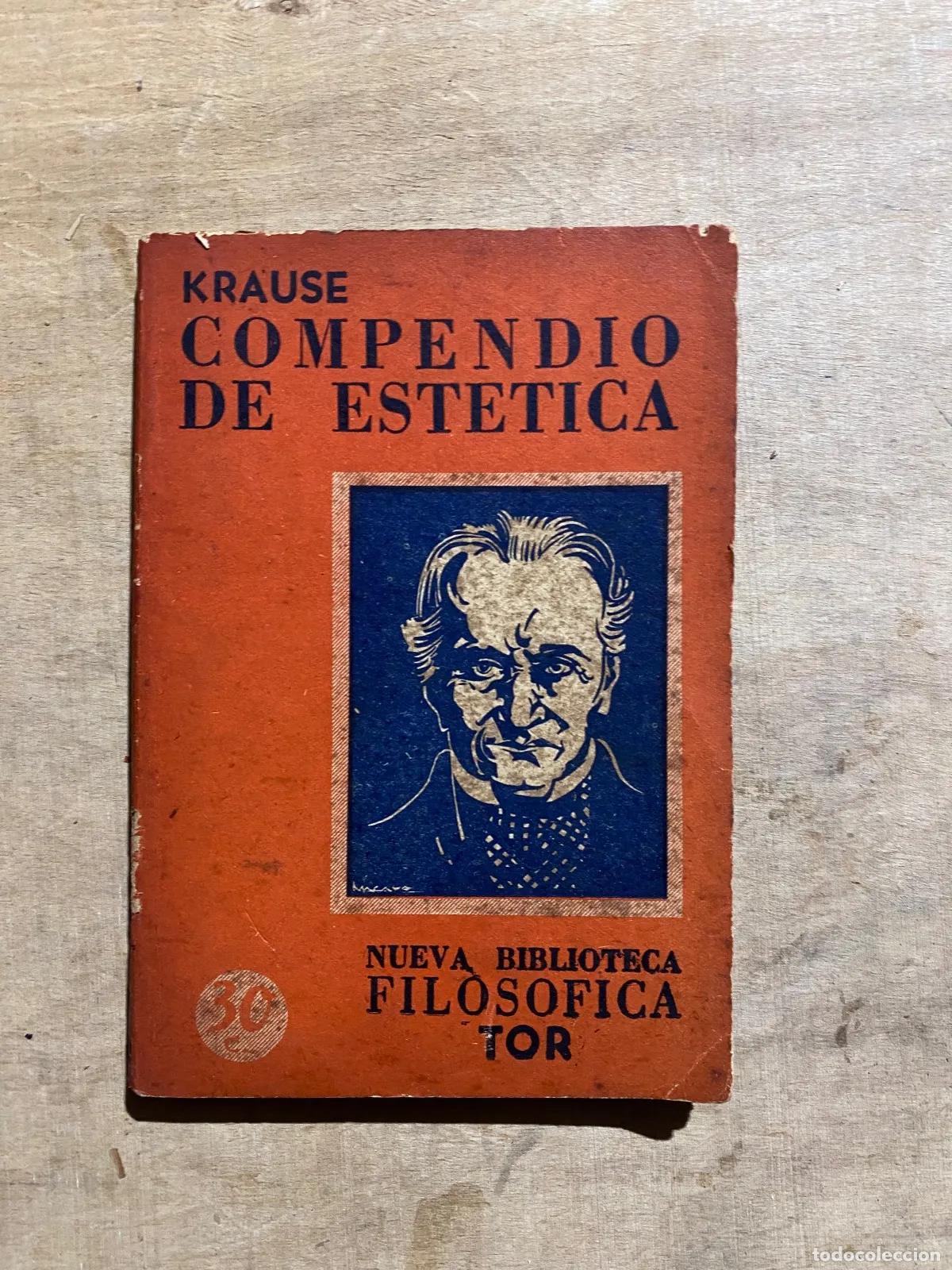 Gebrauchte B&uuml;cher: Karl Christian Friedrich Krause - Compendio de estetica