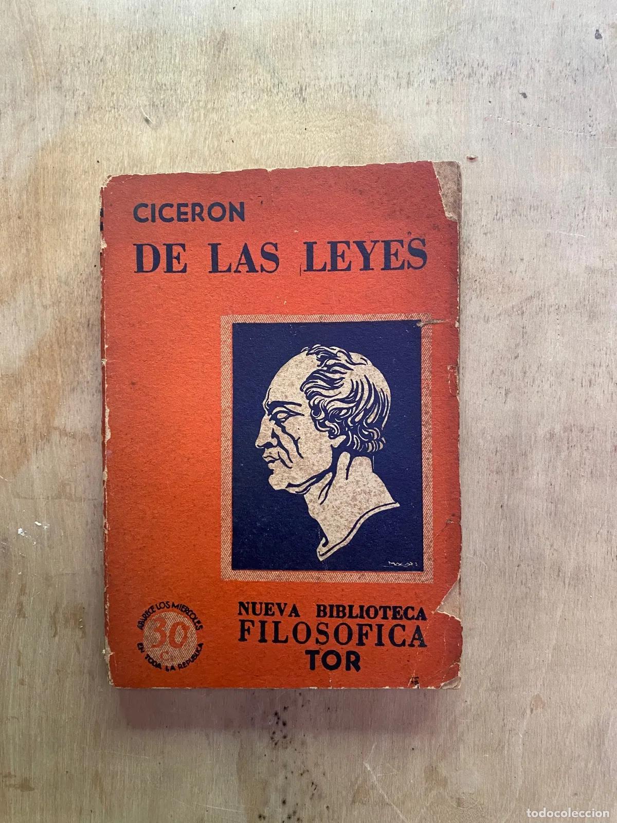 Libros de segunda mano: Marco Tulio Ciceron - De las leyes - Foto 1