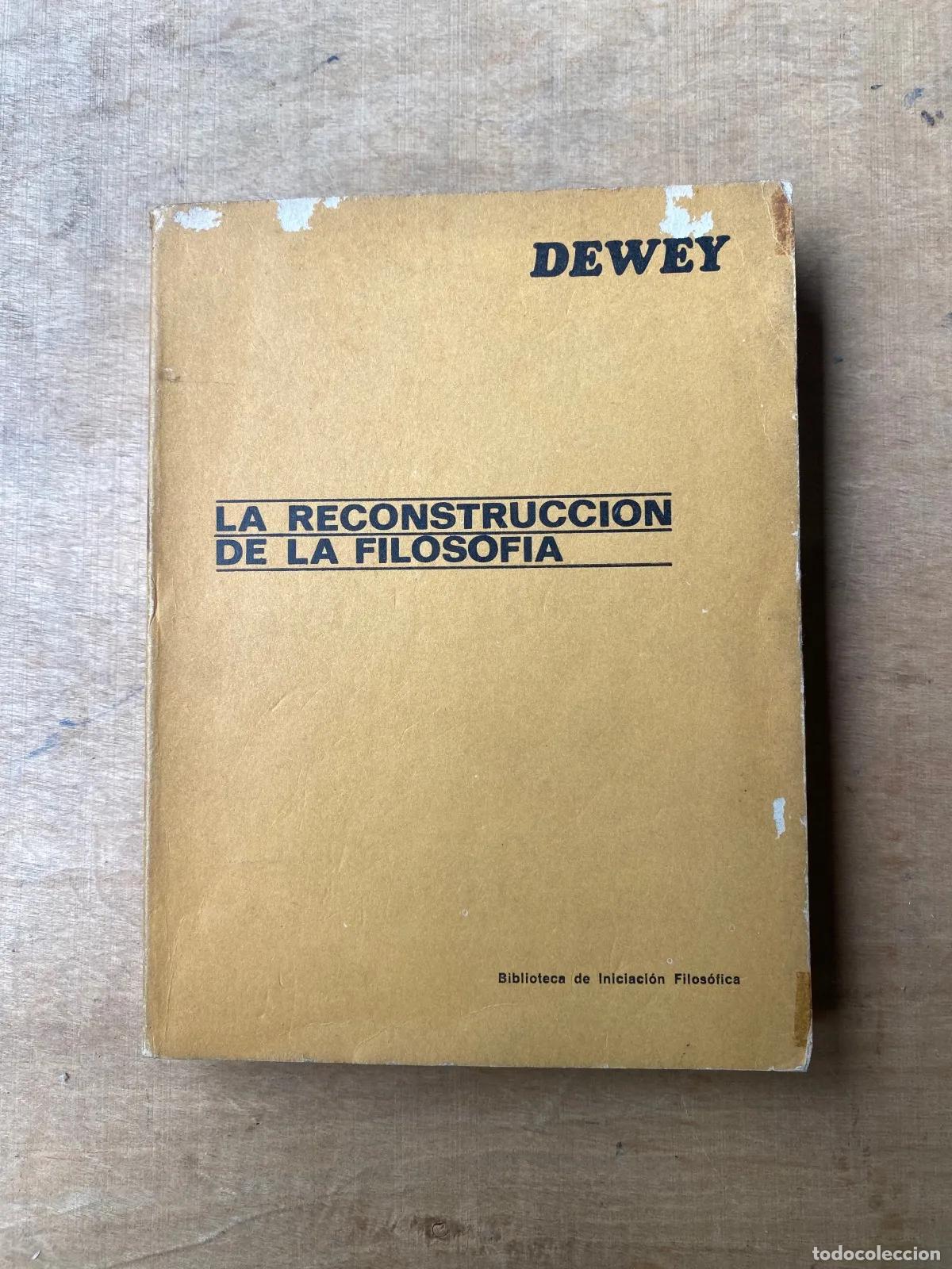 Libros de segunda mano: John Dewey - La reconstruccion de la filosofia - Foto 1