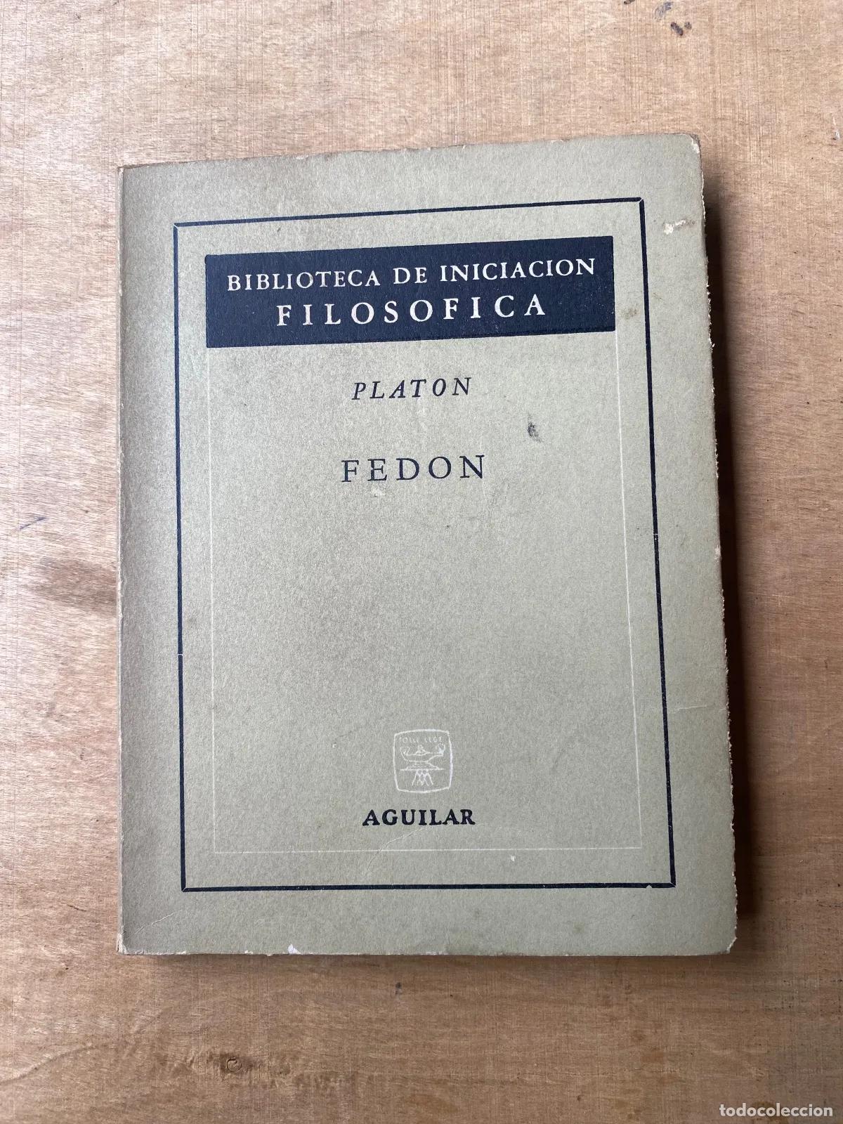 Libros de segunda mano: Platon - Fedon