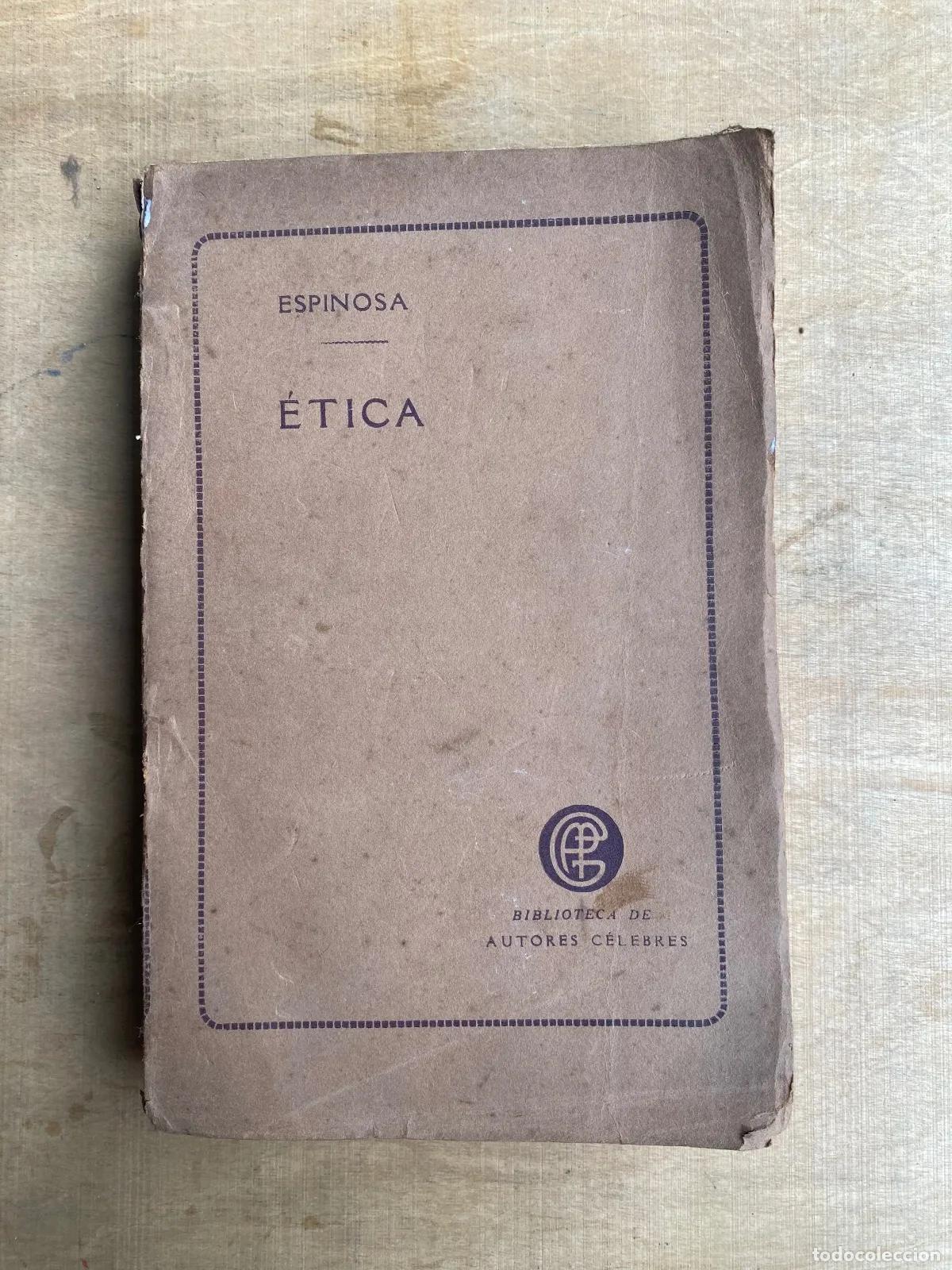 Libros de segunda mano: Baruch Spinoza - etica