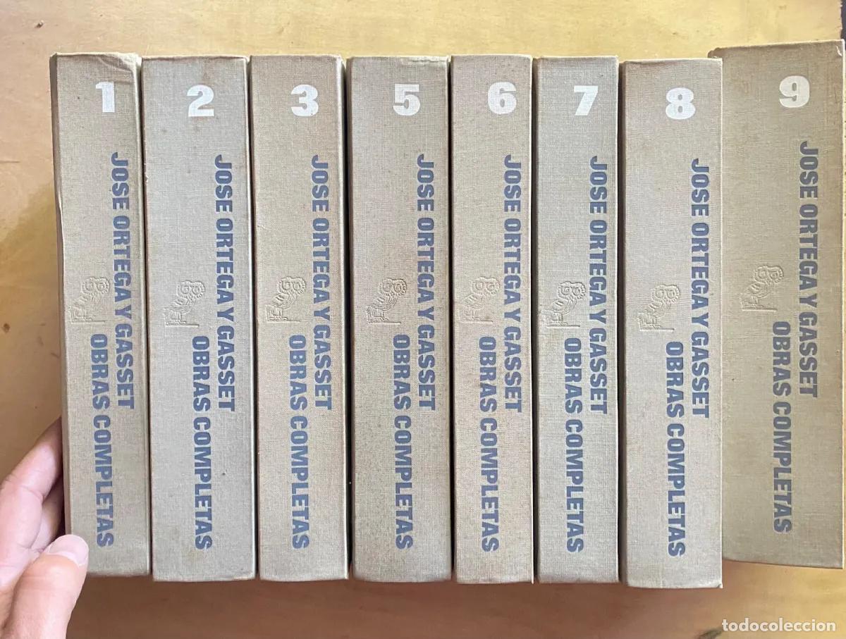 Libros de segunda mano: Jose Ortega y Gasset - Obras completas 8 tomos
