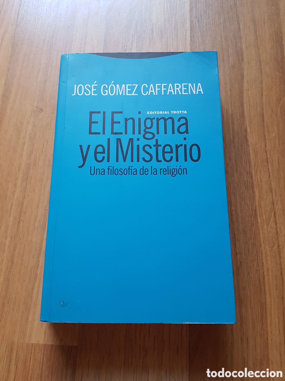 Libros de segunda mano: El ENIGMA Y EL MISTERIO- UNA FILOSOFIA DE LA RELIGION - G&oacute;mez Caffarena, Jos&eacute;