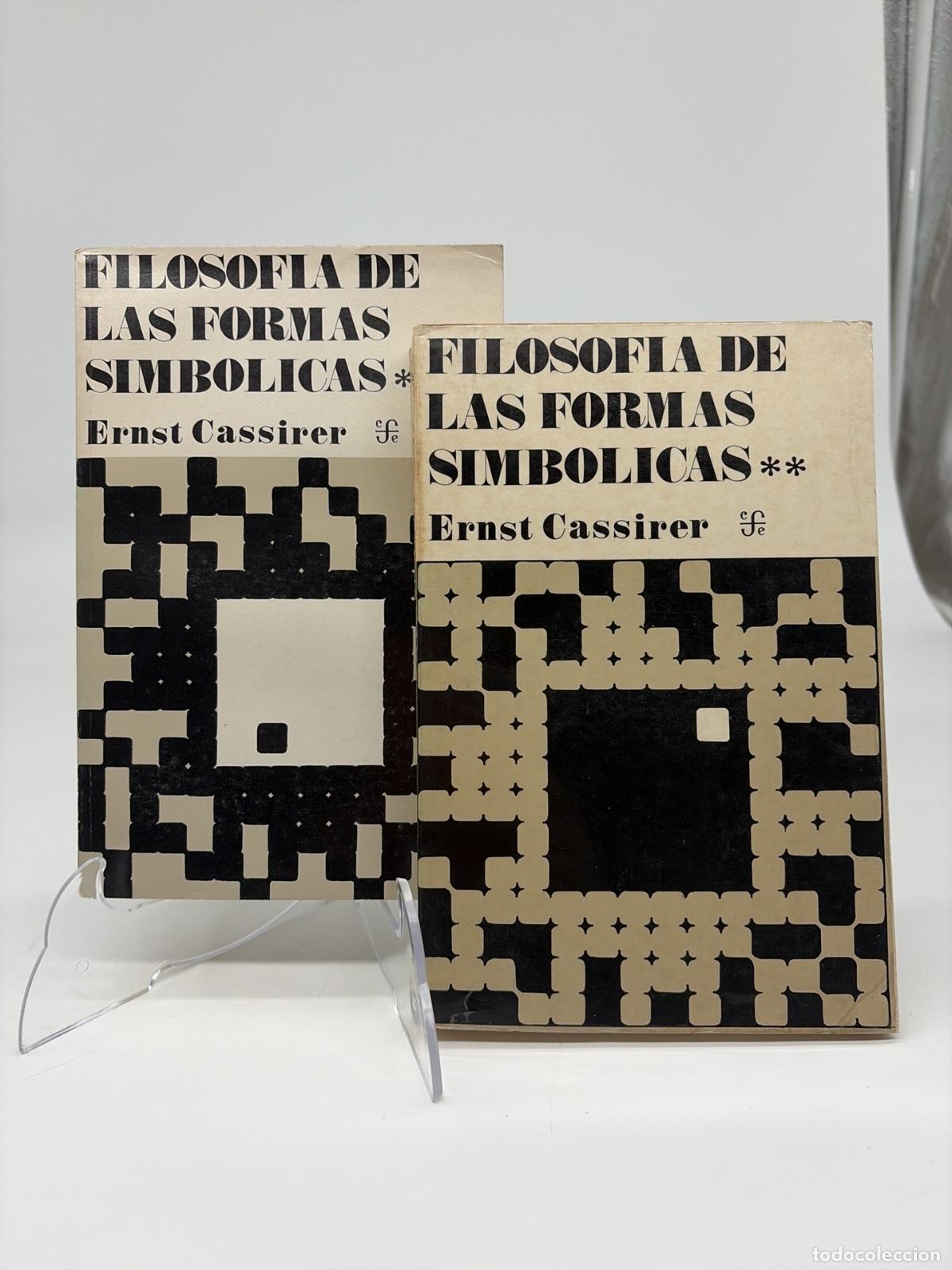 Libros de segunda mano: Filosofia de las formas simbolicas Tomos 1 y 2 | Ernst Cassirer | Fondo de Cultura Economica