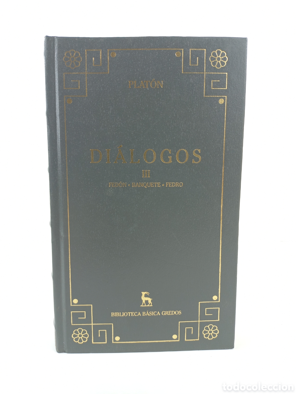 Libros de segunda mano: Di&aacute;logos III Plat&oacute;n. Gredos, 2000. Dise&ntilde;o Brugalla. Filosof&iacute;a.