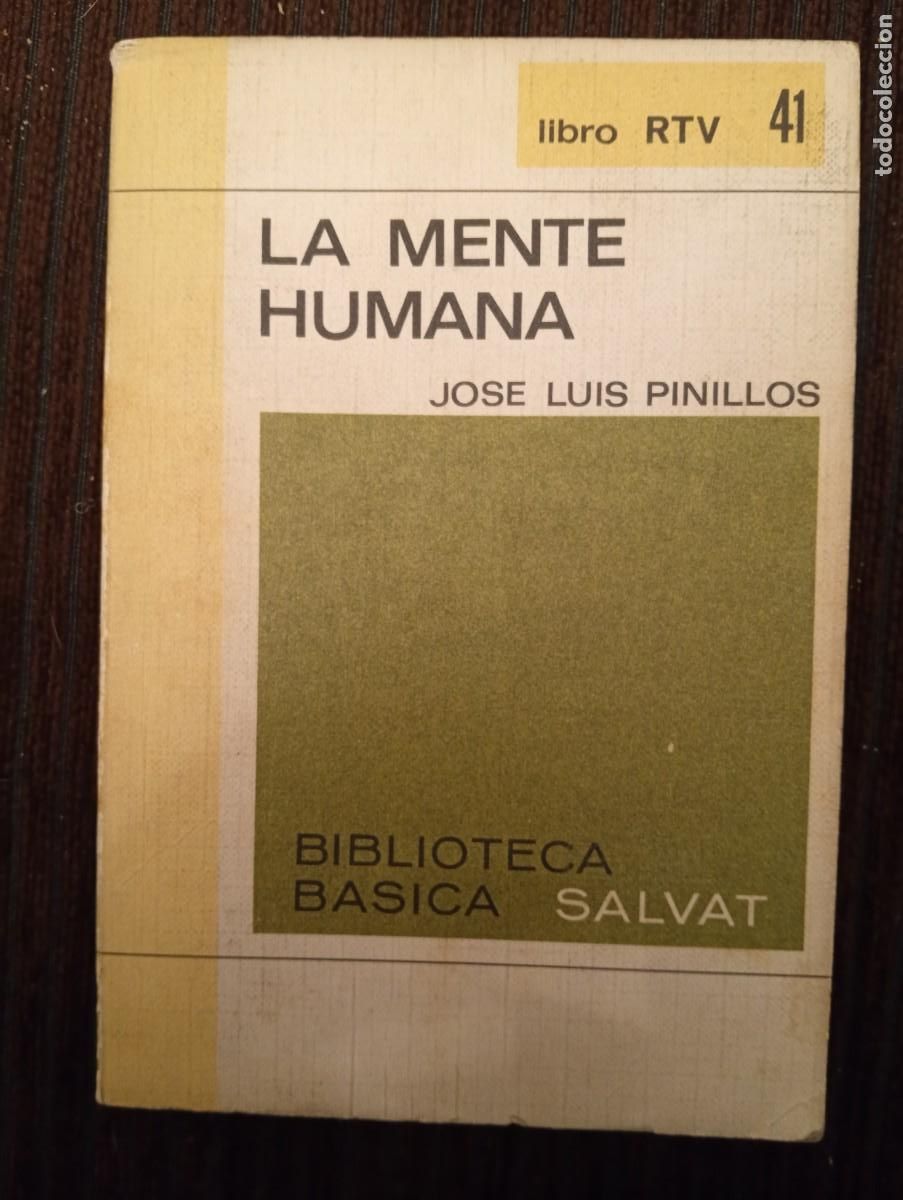 Libros de segunda mano: Jos&eacute; Luis Pinillos. La mente humana
