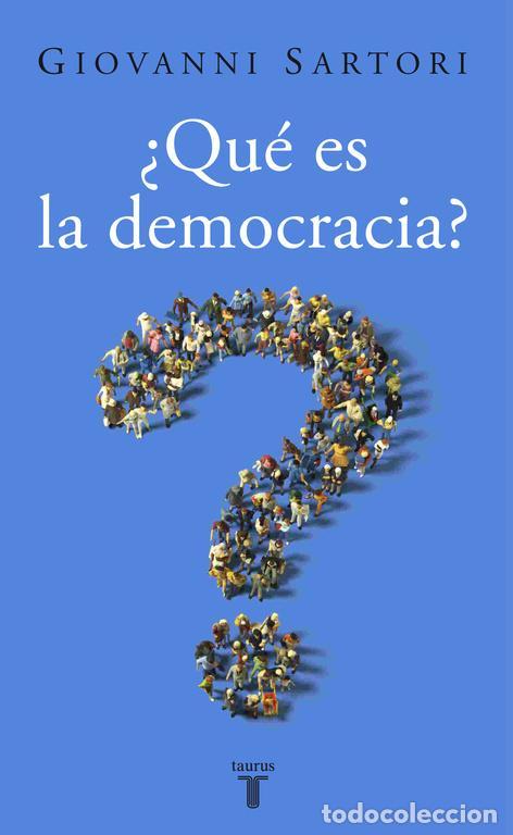 Gebrauchte B&uuml;cher: &iquest;Qu&eacute; es la democracia?. - Sartori, Giovanni.