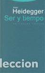 Libros de segunda mano: Ser y tiempo. - Heidegger, Mart&iacute;n.