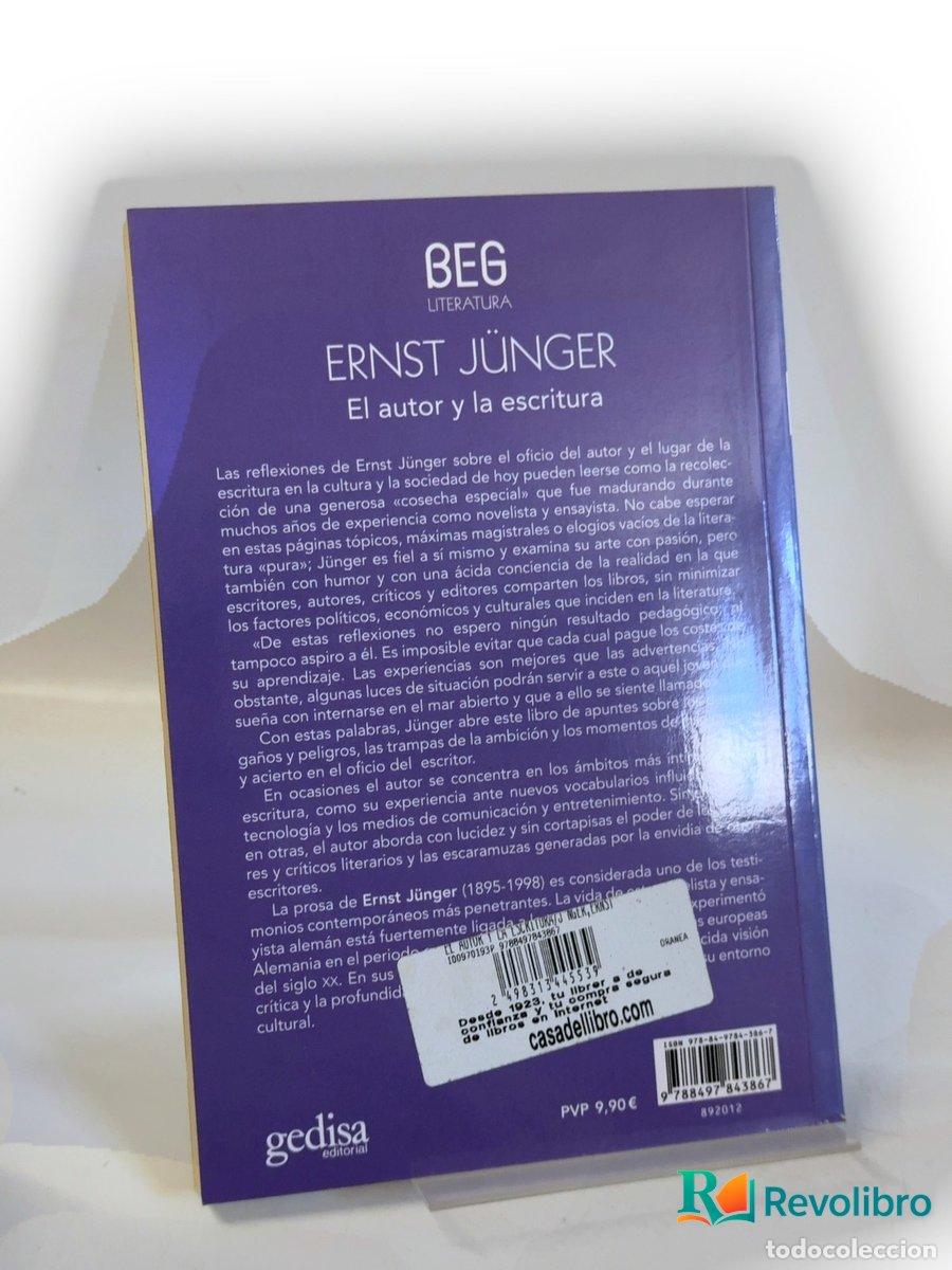 Libros de segunda mano: El autor y la escritura - Ernst J&uuml;nger - Foto 2