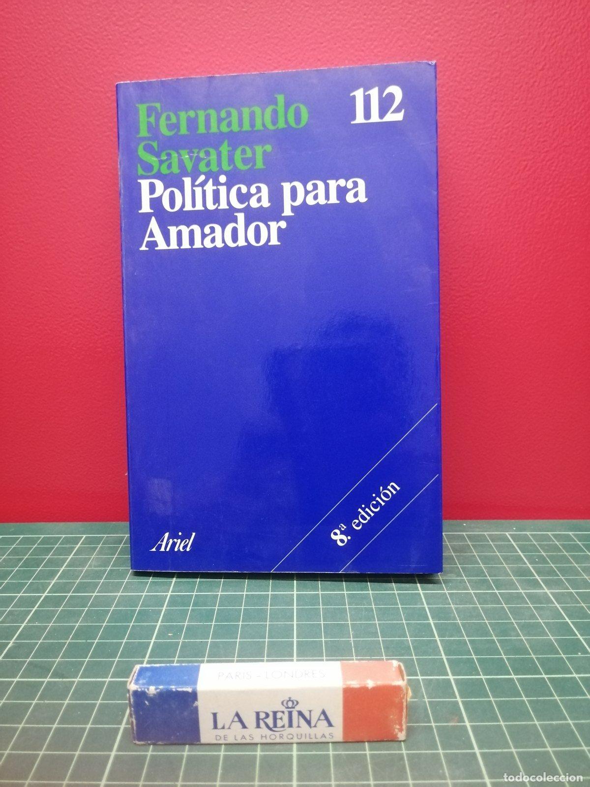Libros de segunda mano: Pol&iacute;tica para Amador - Fernando Savater