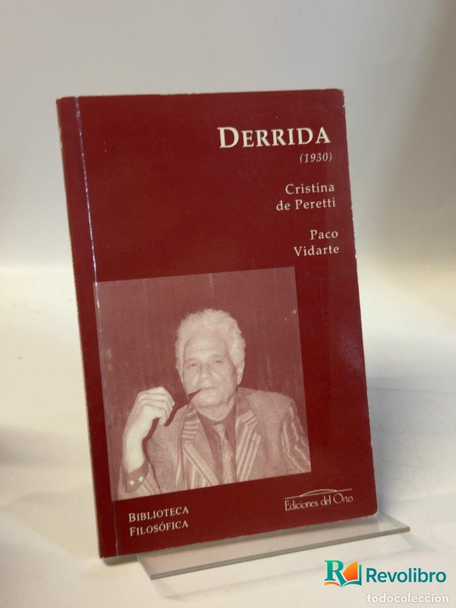 Libros de segunda mano: Derrida (1930) - Cristina de Peretti, Paco Vidarte