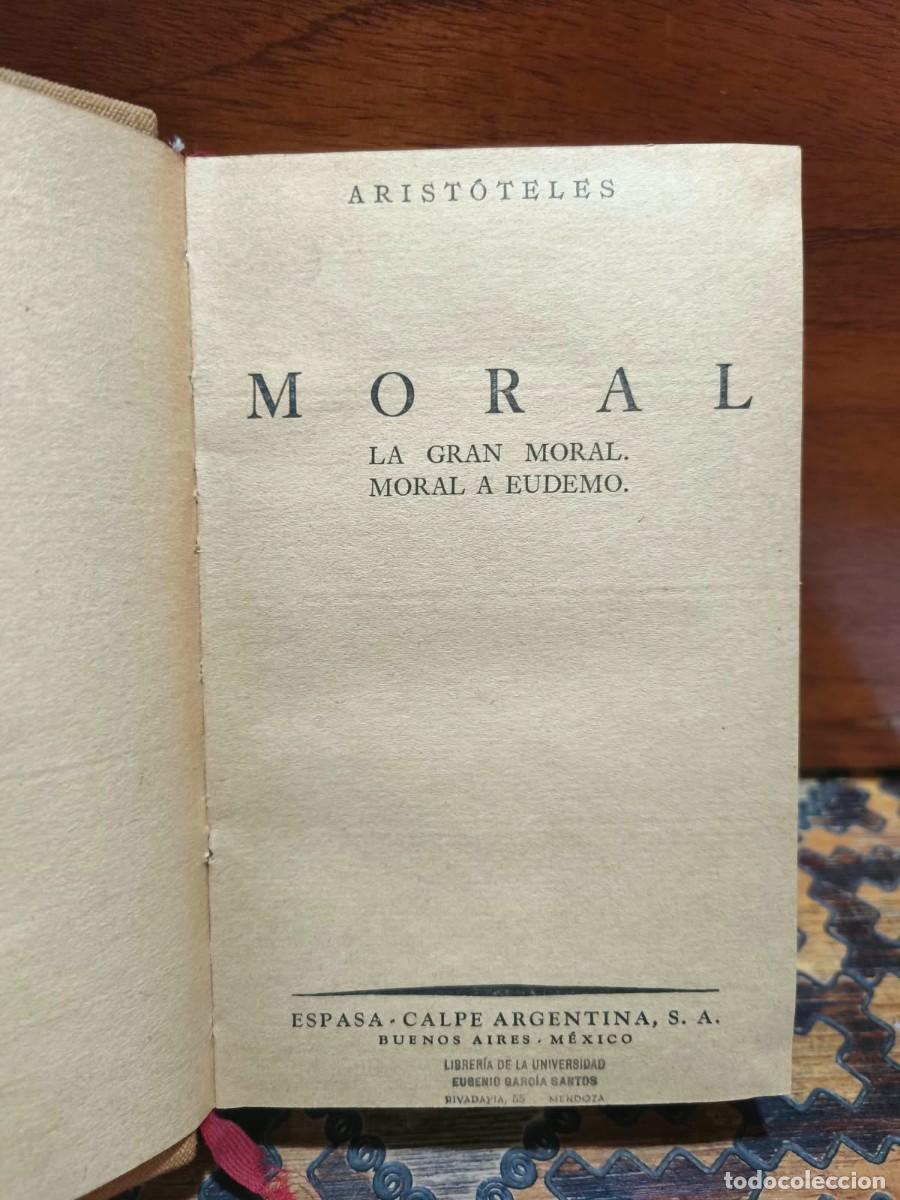 Libros de segunda mano: Moral. La gran moral. Moral a Eudemo &mdash; Arist&oacute;teles - Foto 2