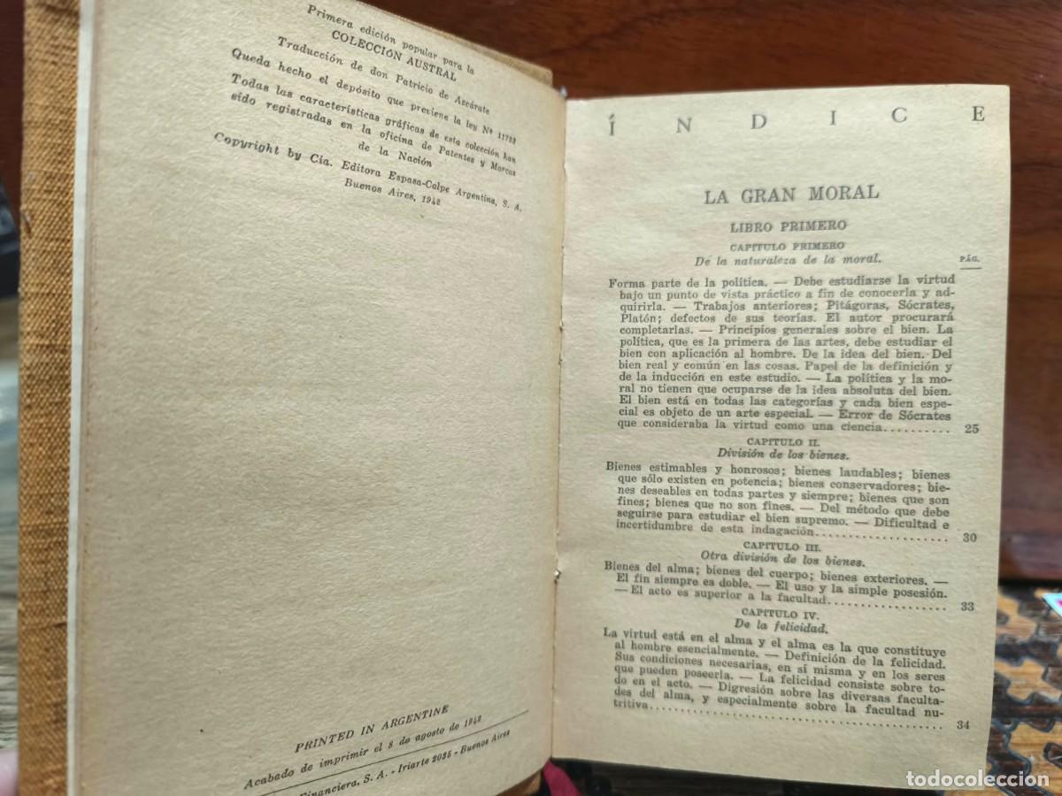 Libros de segunda mano: Moral. La gran moral. Moral a Eudemo &mdash; Arist&oacute;teles - Foto 3