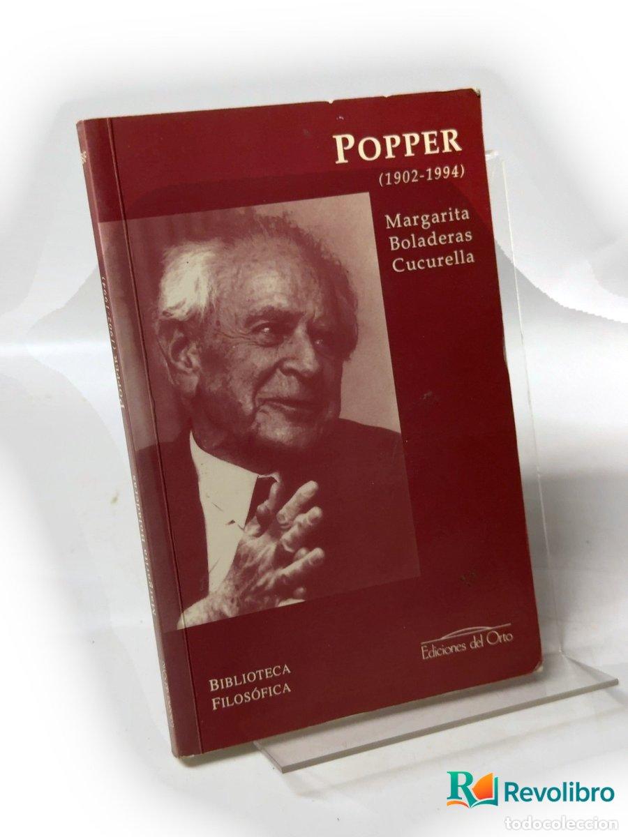 Libros de segunda mano: Popper (1902-1994) - Margarita Boladeras Cucurella
