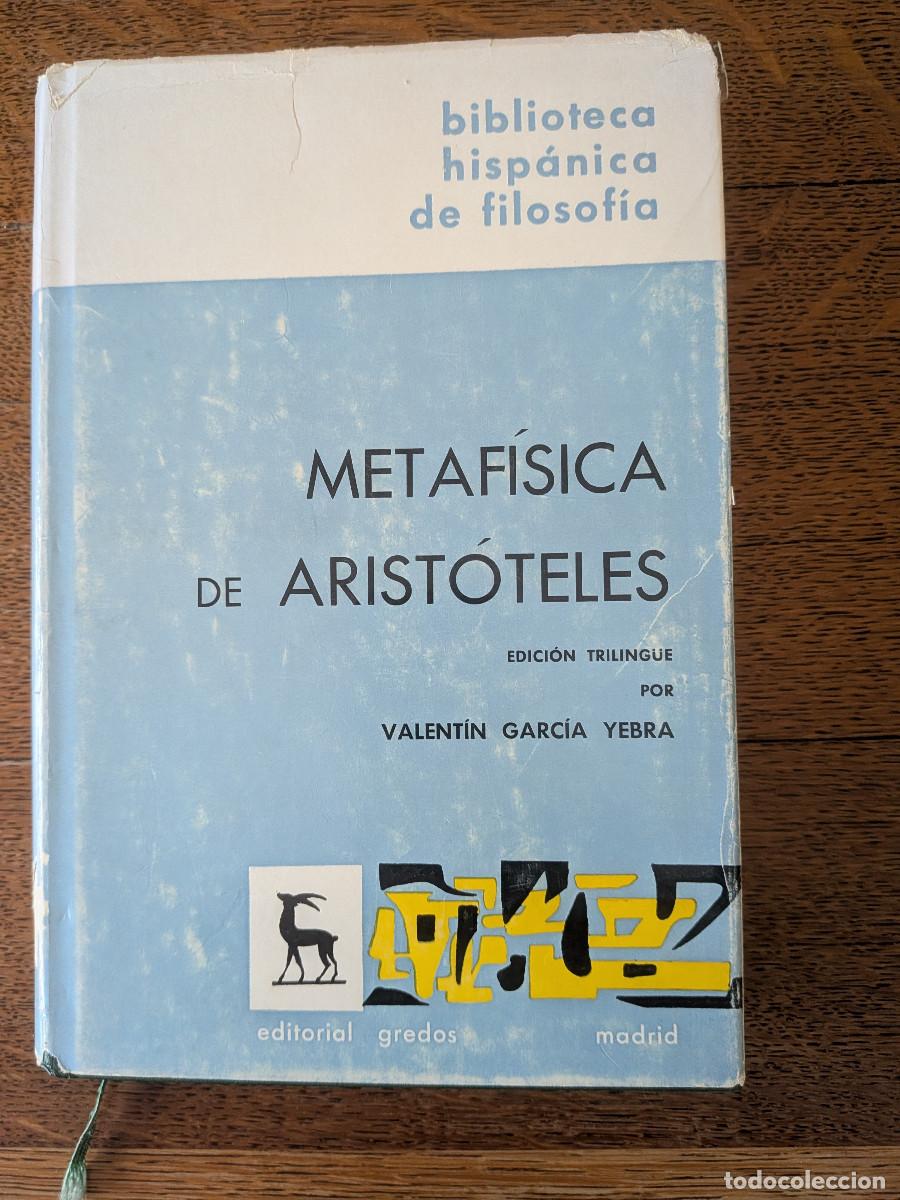Libros de segunda mano: Metaf&iacute;sica de Arist&oacute;teles (edic. triling&uuml;e). Vol. II