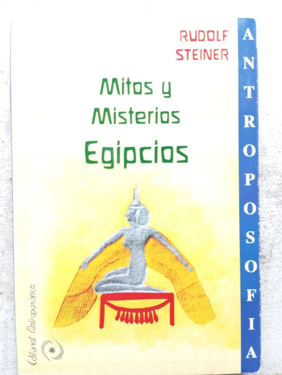 Libros de segunda mano: Rudolf STEINER. Mitos y misterios egipcios. Editorial Antroposof&iacute;ca