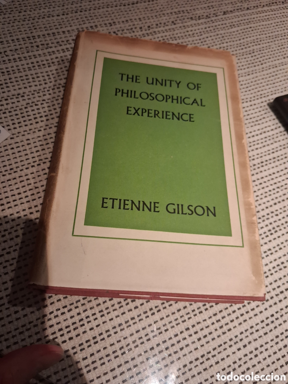 Libros de segunda mano: The Unity of Philosophical Experience, Etienne Gilson
