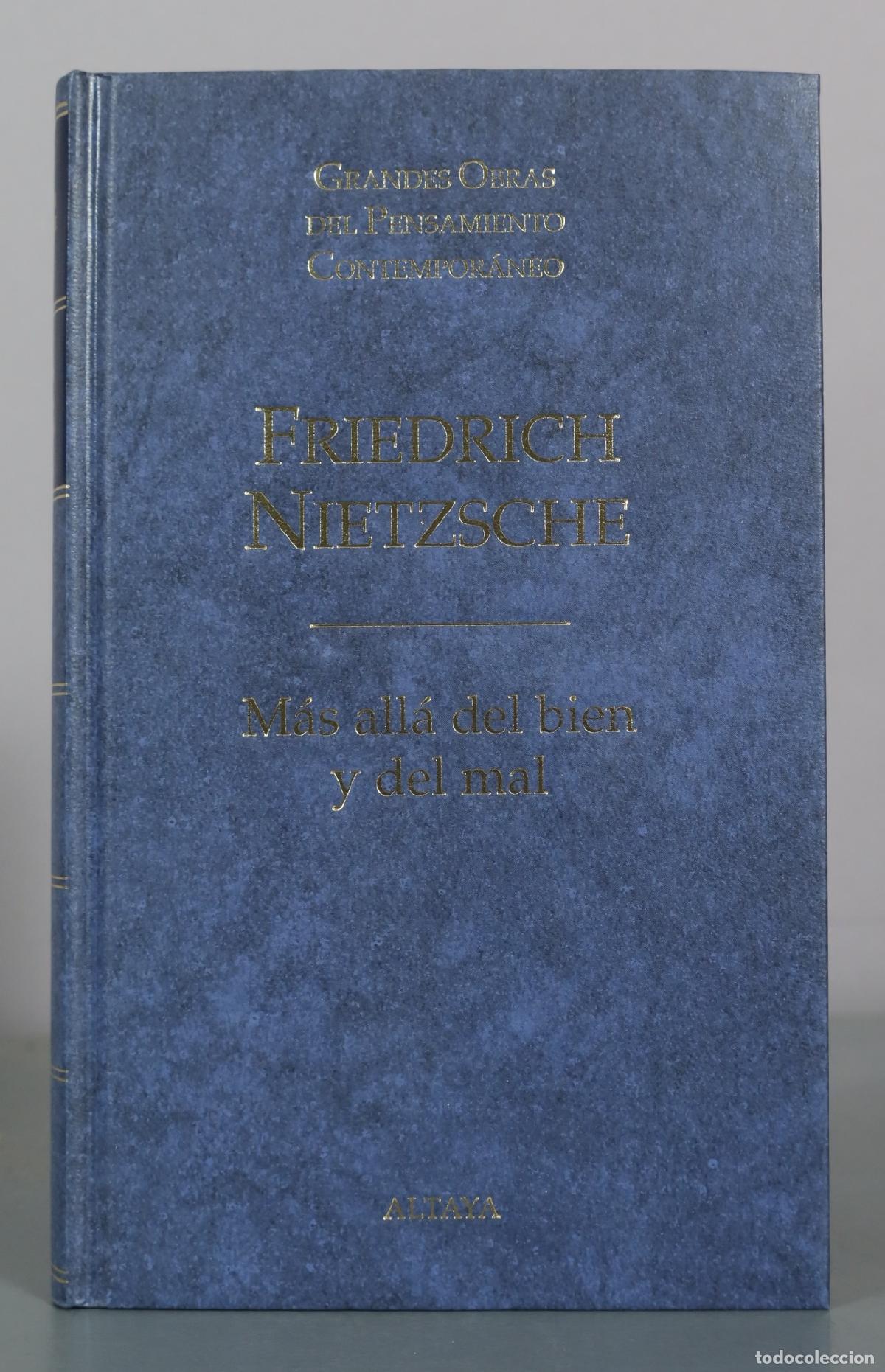 Libros de segunda mano: M&aacute;s all&aacute; del bien y del mal - Friedrich Nietzsche - Altaya