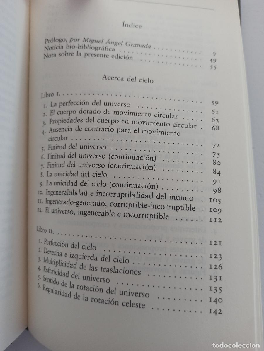 Libros de segunda mano: Acerca del cielo - Arist&oacute;teles - Foto 4