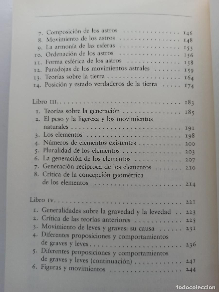 Libros de segunda mano: Acerca del cielo - Arist&oacute;teles - Foto 5