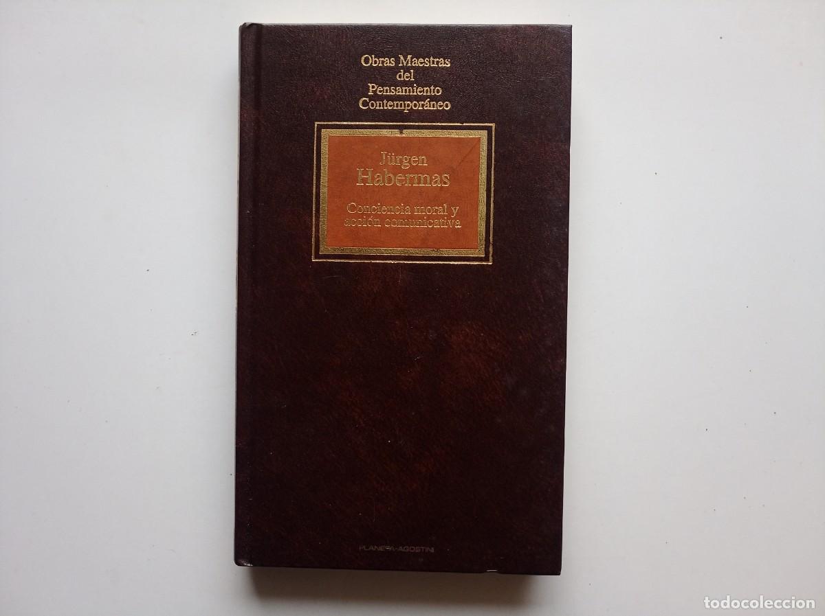 Libros de segunda mano: HABERMAS. CONSCIENCIA MORAL Y ACCI&Oacute;N COMUNICATIVA. 1994. OBRAS MAESTRAS PENSAMIENTO CONTEMPORANEO