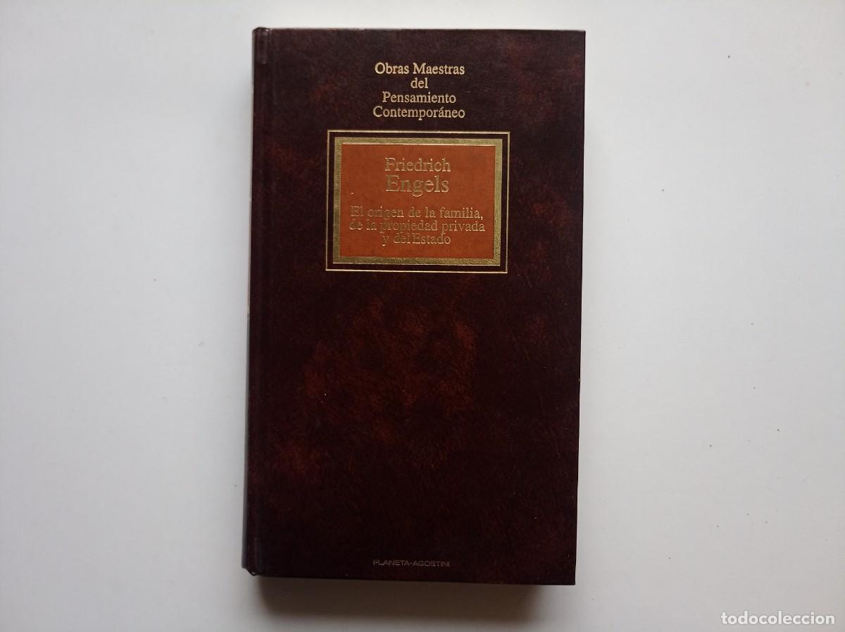 Libros de segunda mano: FRIEDRICH ENGELS. EL ORIGEN DE LA FAMILIA, DE LA PROPIEDAD PRIVADA Y DEL ESTADO. 1992.