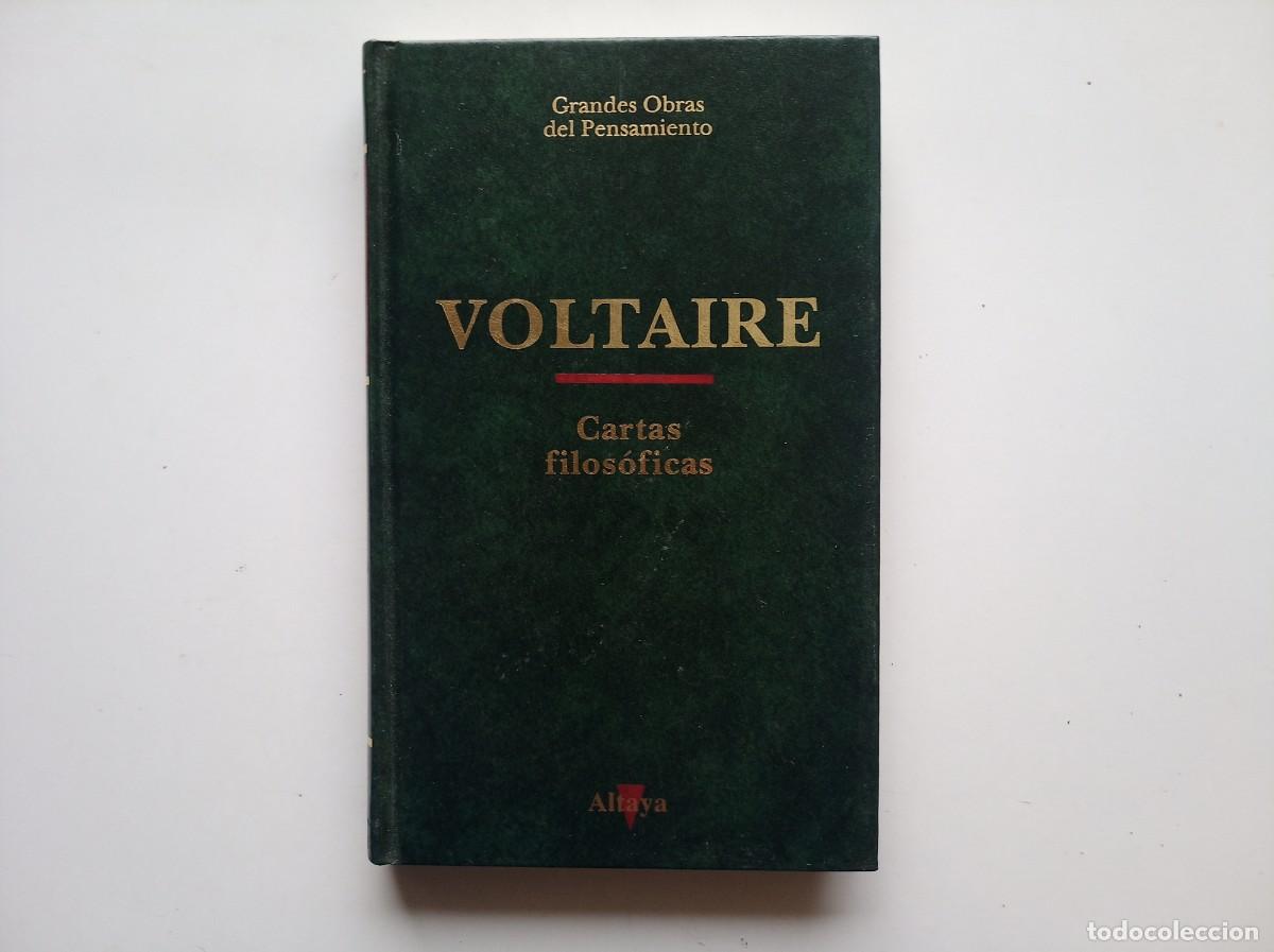 Libros de segunda mano: VOLTAIRE. CARTAS FILOSOFICAS. GRANDES OBRAS DEL PENSAMIENTO. 1993.