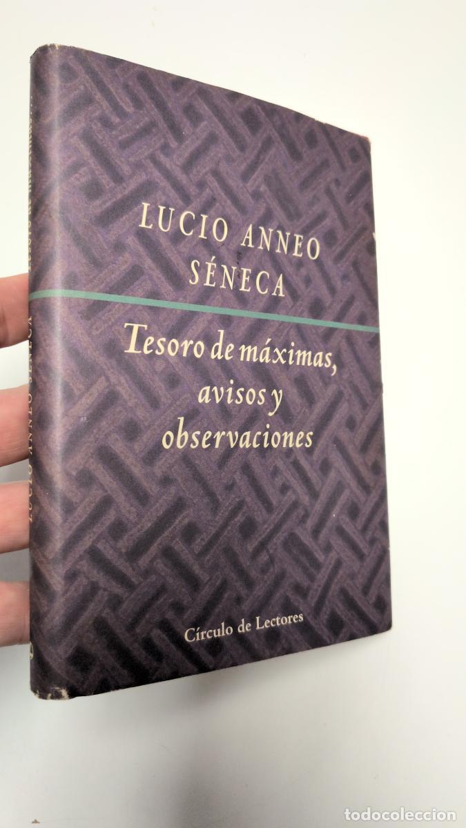 Libros de segunda mano: Tesoro De m&aacute;ximas, avisos y observaciones - S&eacute;neca