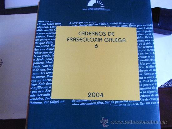 Libros de segunda mano: Cadernos de fraseoloxia galega - Foto 1