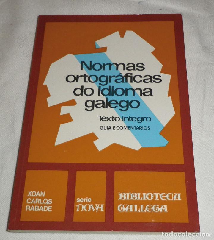Libros de segunda mano: normas ortograficas do idioma galego - Foto 1