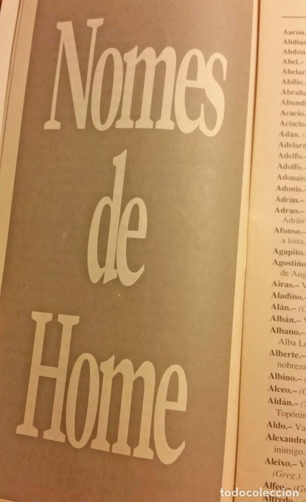 Libros de segunda mano: 1000 NOMES GALEGOS - Foto 6