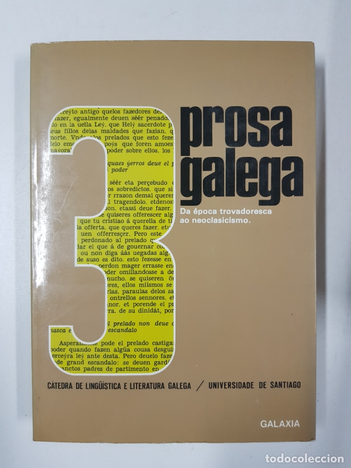 Libros de segunda mano: Prosa galega. 3 tomos - Foto 1