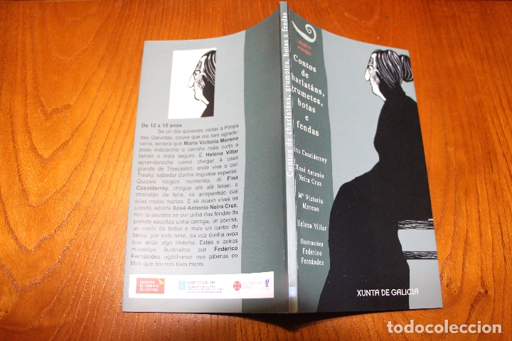 Libros de segunda mano: CONTOS DE CHARLAT&Aacute;NS, GRUMETES, BOTAS E FENDAS - Foto 2