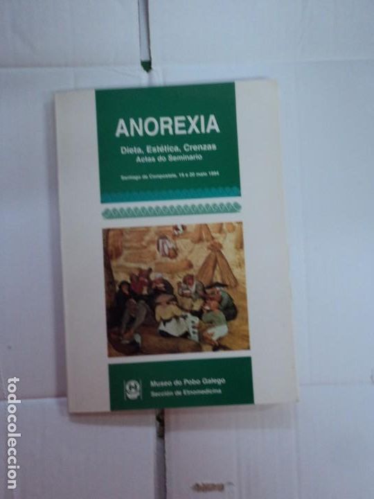 Libros de segunda mano: Anorexia - Museo do pobo galego - Foto 1