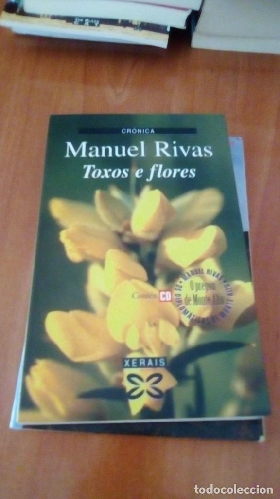 Libros de segunda mano: TOXOS E FLORES , MANUEL RIVAS , EN GALLEGO - Foto 1