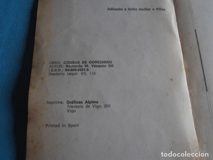Libros de segunda mano: COUSAS DE GORECHI&Ntilde;O - Foto 4