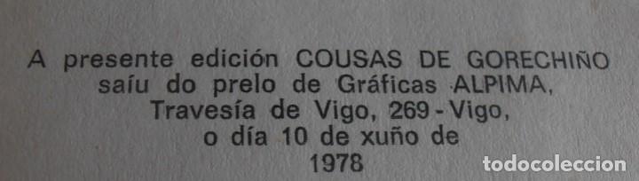 Libros de segunda mano: COUSAS DE GORECHI&Ntilde;O - Foto 6