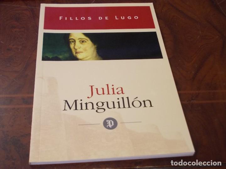 Libros de segunda mano: Fillos de Lugo, Julia Minguill&oacute;n. El Progreso 2.003 en gallego - Foto 1