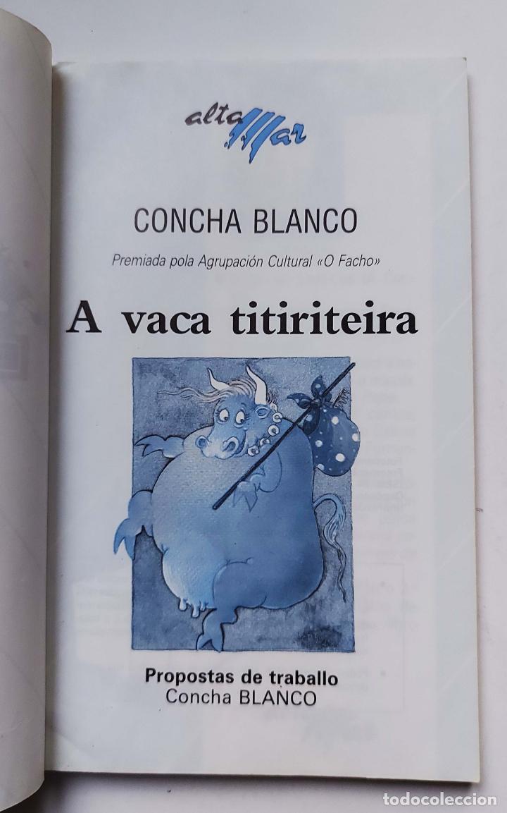 Libros de segunda mano: A vaca titiriteira | Blanco, Concha | Editorial Bru&ntilde;o, 1991 - Foto 3