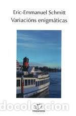 Libros de segunda mano: Variaci&oacute;ns enigm&aacute;ticas / Eric.Emmanuel Schmitt - Foto 1